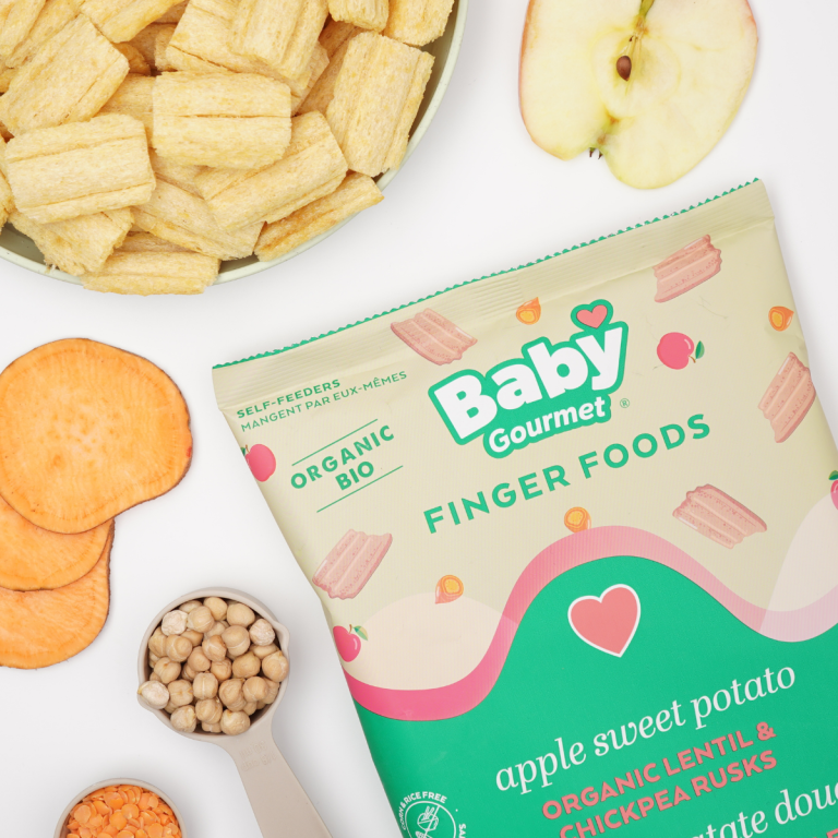 Teether Rusks Apple Sweet Potato